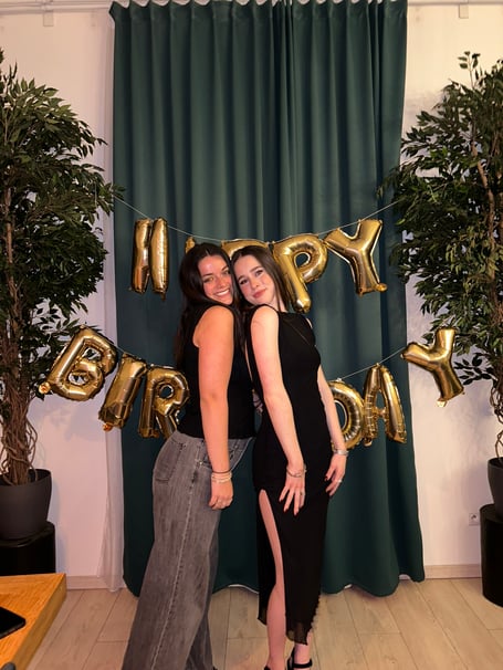 Juliet Lawrence, left, and Imogen Sillitoe.