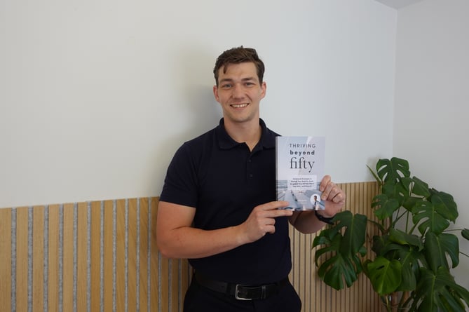 Farnham physio Will Harlow has self-published his book Thriving Beyond Fifty
