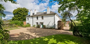 Georgian home for sale sits in "enchanting" gardens 