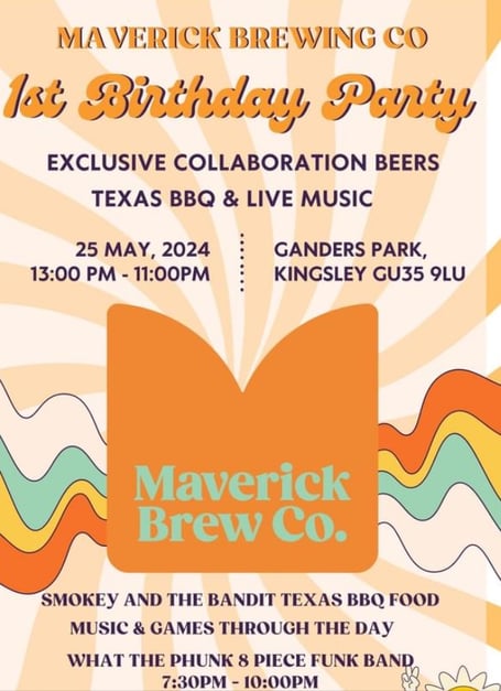 Maverick Brewery Birthday