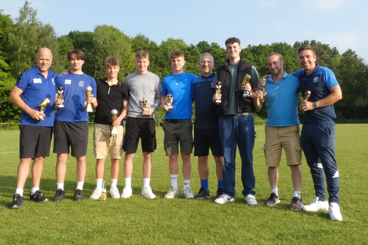 The 2023-24 Liss Athletic award winners (Photo: Simon Jasinski)