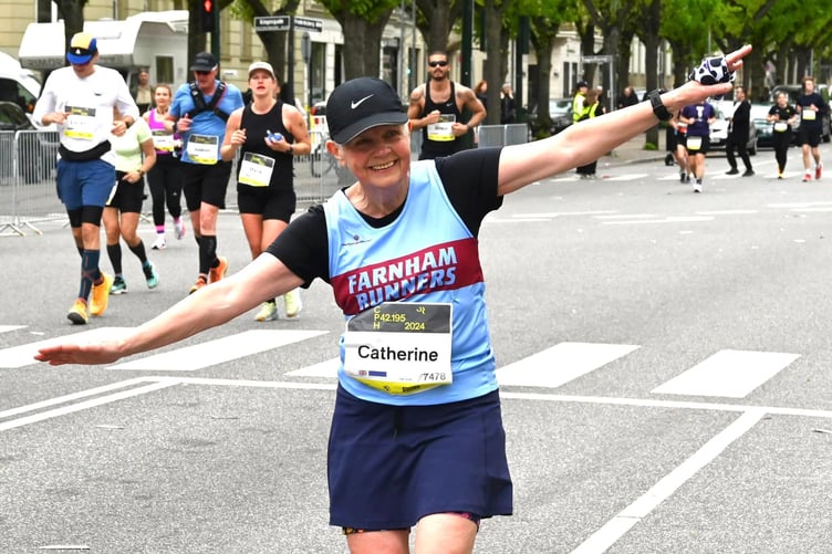 Catherine Wernham enjoyed the Copenhagen Marathon
