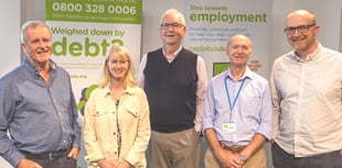 Bill of thanks as Alton Debt Centre reaches milestone