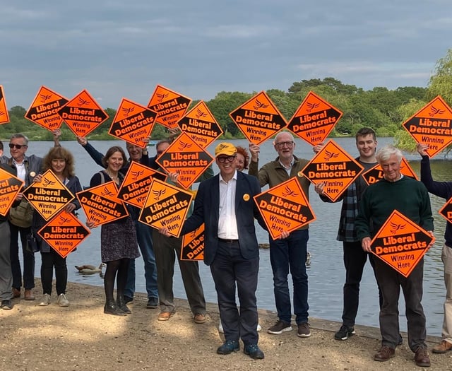 Liberal Democrat 'buzzing' after Petersfield GE campaign launch