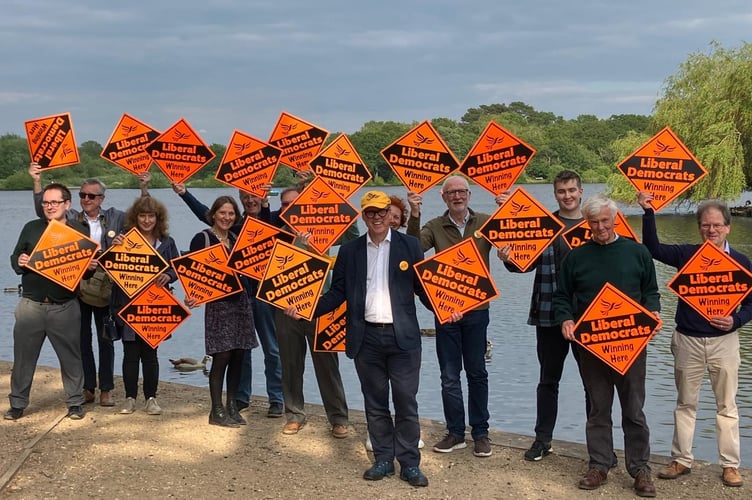 Dominic Martin Petersfield campaign launch