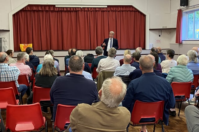 Hinds hits the road as programme of public meetings begins