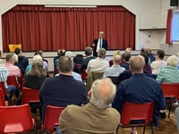 Hinds hits the road as programme of public meetings begins