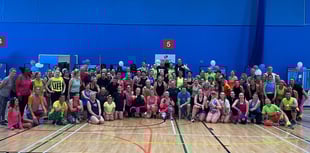 Partying like it's 1989 as  'combatathon' raises £4K