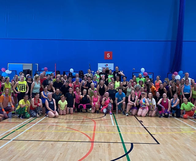 Partying like it's 1989 as  'combatathon' raises £4K