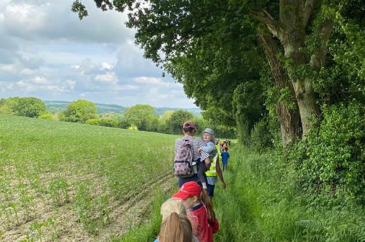 Binsted Primary School Ukrainian Walk 2