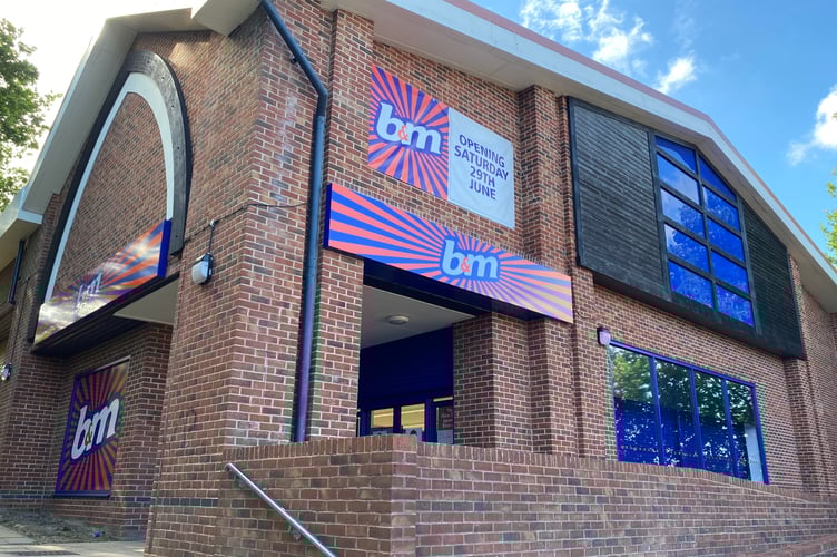 New Bordon B&M Store