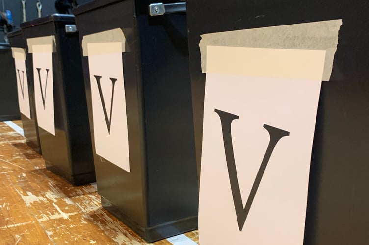 EHDC Ballot Boxes