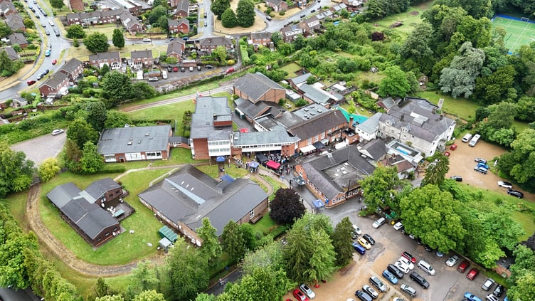 Alton School aerial picture