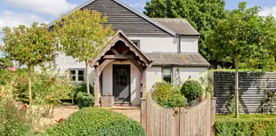 "Fabulous" home for sale has rural countryside views and garden office