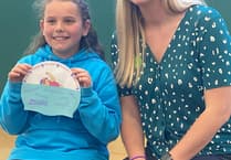 School is buoyed as Alton pupil is surprised by Olympic swimmer