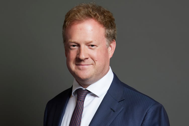 The official portrait of Gregory Stafford Conservative MP for Farnham and Bordon