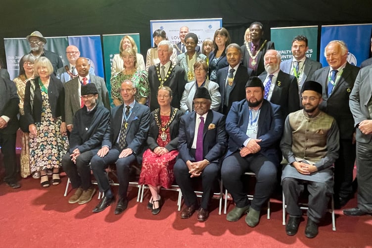 Guests of Cllr Clark Civic service