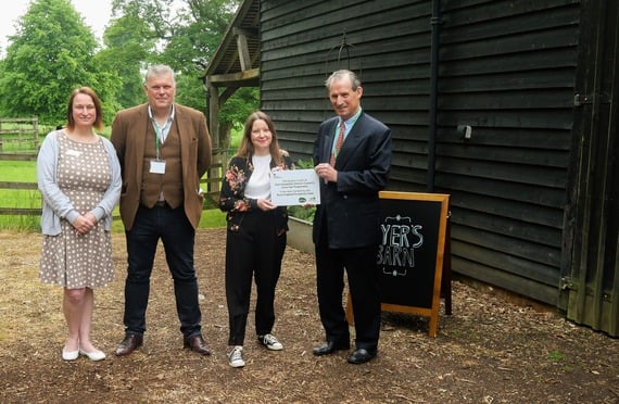 Dyers Barn Chawton Grow Up EHDC grant