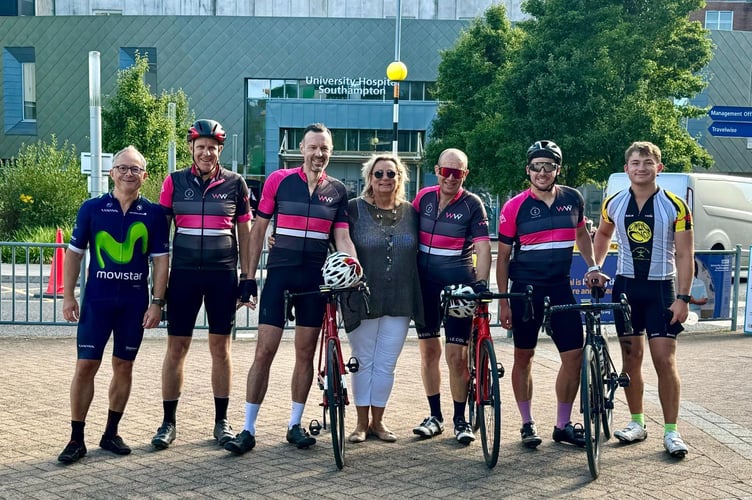 Southampton University Hospital Cancer Cyclists