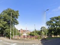 Protest at international hotel in Aldershot 