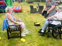 Summer fair hits the spot at Holybourne care home