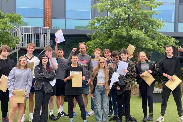 Mum's the word for Oakmoor student on GCSE results day