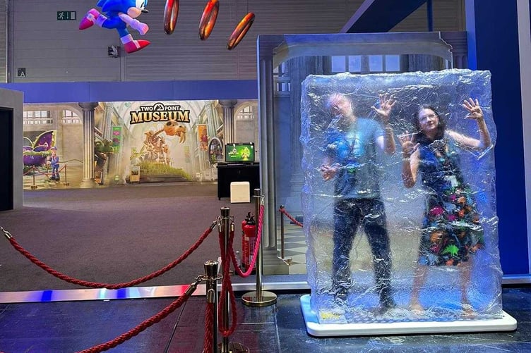 Photo op in Ice at Gamescom