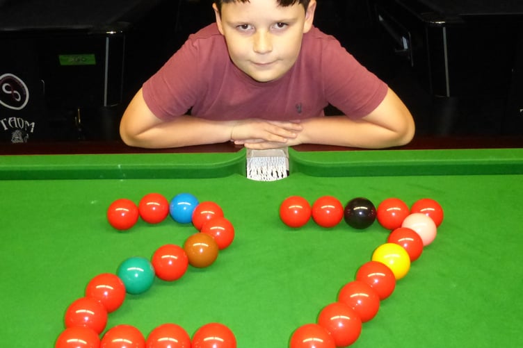 Jesse Goncalves has increased his highest competitive break to 27