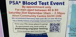 Prostate cancer test event could be a lifesaver