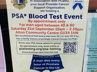 Prostate cancer test event could be a lifesaver