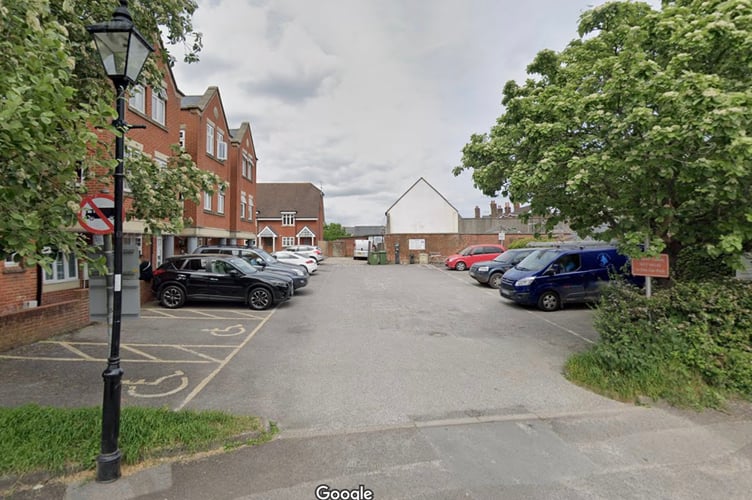 Church Street car park Google Streetview Alton