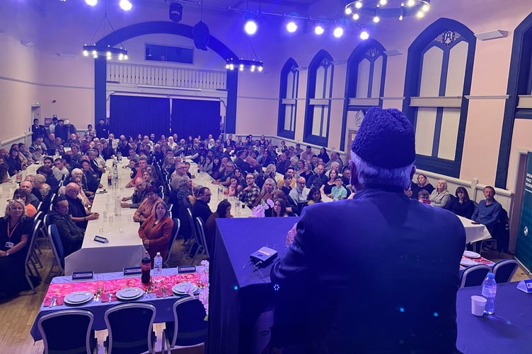 Keynote speaker Rafiq Ahmad Hayat is the National President of the Ahmadiyya Muslim Association UK