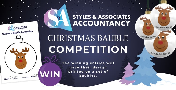 Styles Associates Alton Christmas Bauble
