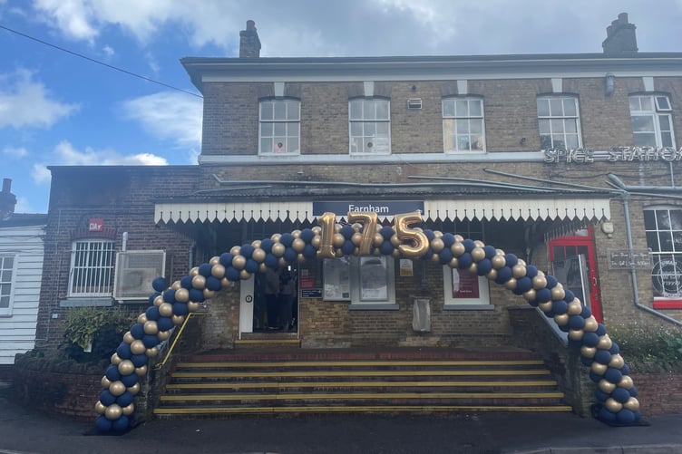 Farnham Train Station celebrates 175th Birthday