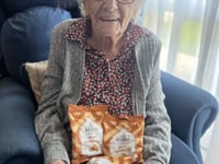 Horndean resident shares her secret while marking 105th birthday