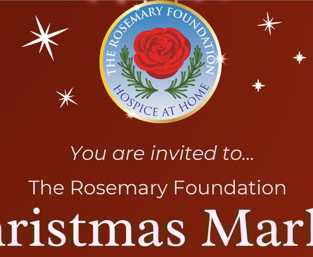 Give back this festive season at Rosemary Foundation Christmas market