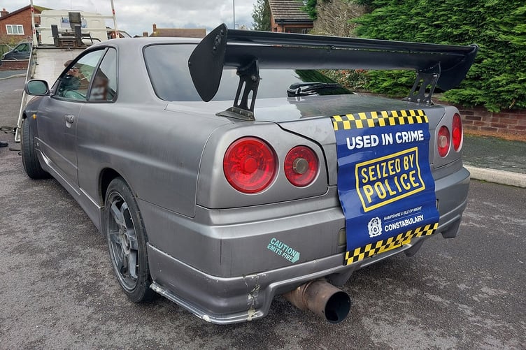 Recovered vehicle