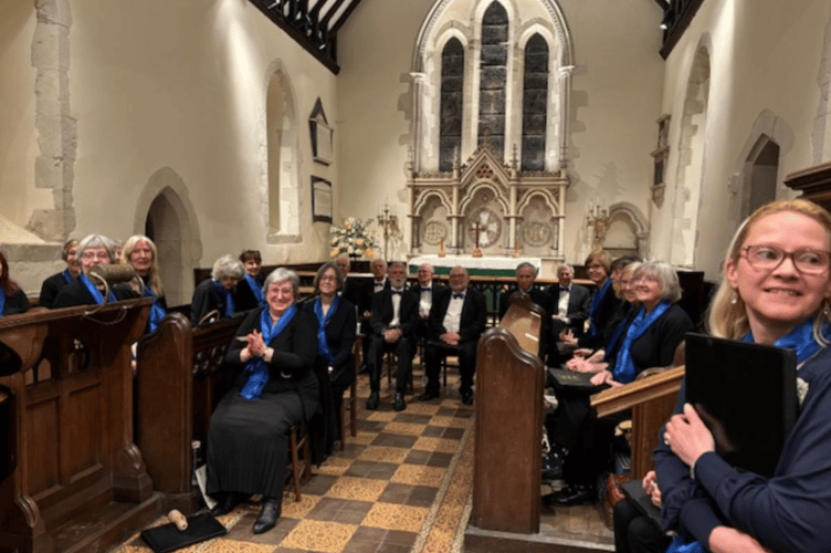 Alton Choral Society, Music for an Autumn Afternoon, St Mary's Church, Bentworth, October 26th 2024.