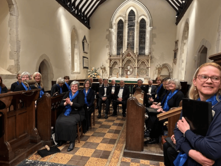Alton Choral Society, Music for an Autumn Afternoon, St Mary's Church, Bentworth, October 26th 2024.