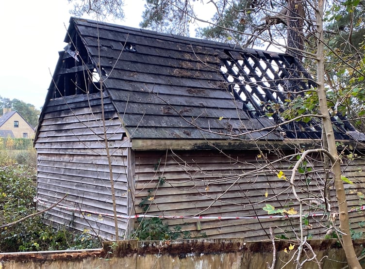 Bat Hotel Arson Bordon