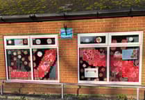 Old and young contribute to vibrant Remembrance Day poppy display