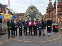 Amery Hill School takes part in remembrance