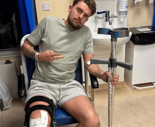 Help Reggie rebuild his life after knee trauma