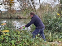 MP swaps politics for pond life at community clean-up