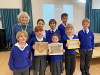 Pupils show a lot of love to Post Office scandal victim