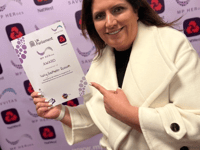 Parliamentary privilege as Medstead businesswoman gets top award