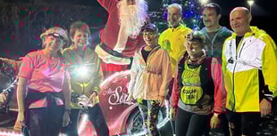 Santa doing the rounds with Alton Lions