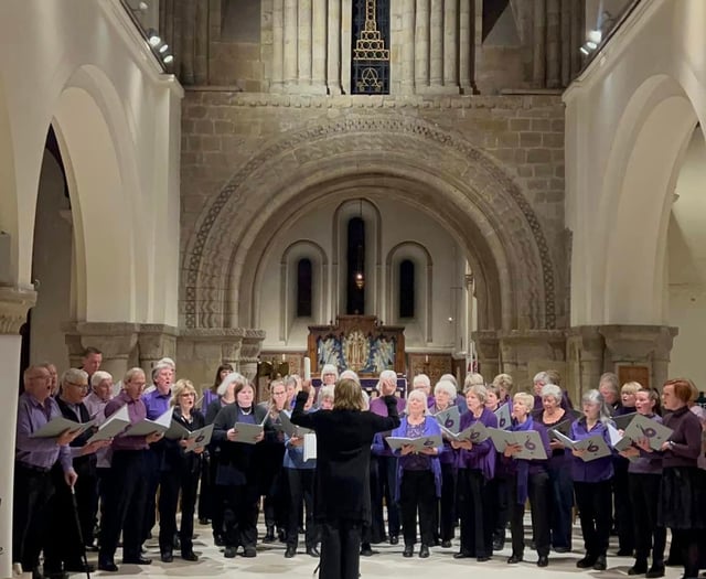 Choir's Christmas concert raises money for charity