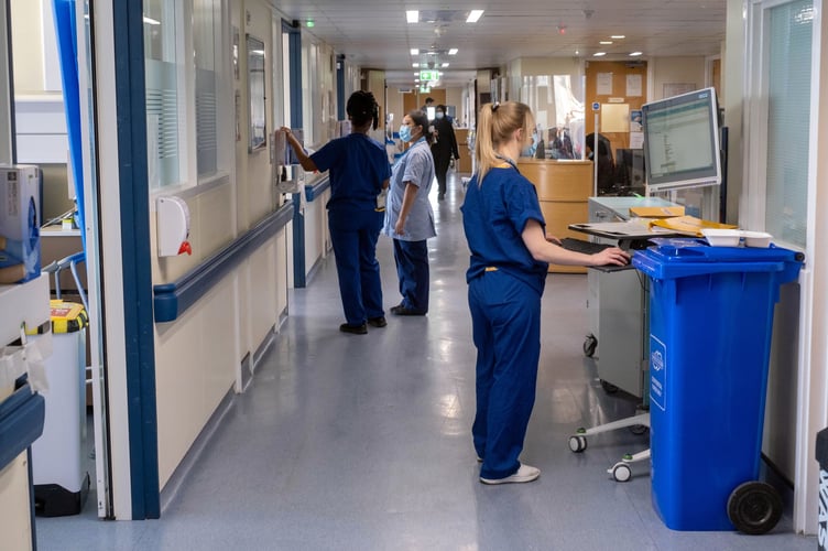 File photo dated 18/01/23 of a general view of staff on a NHS hospital ward at Ealing Hospital in London. Lack of access to good and timely care for children and young people "risks failing their future", a health watchdog has warned. Issue date: Friday October 25, 2024.