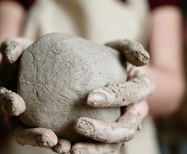 Enjoy making sculptures from clay at Alton Library